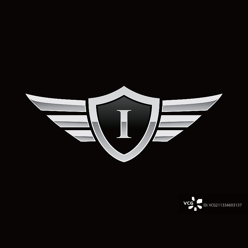 翅膀首字母cdr图片素材