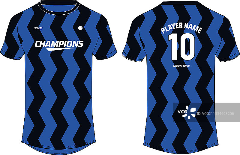 运动衫t恤设计概念模板图片素材