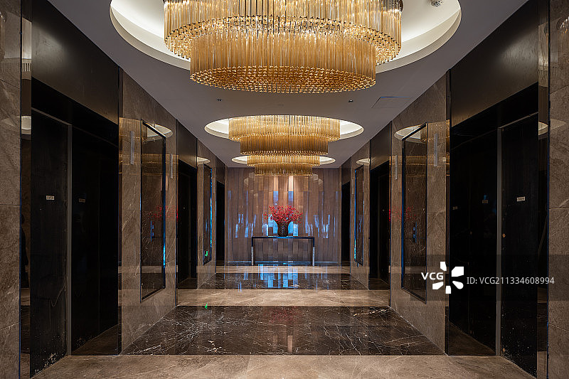 五星级酒店电梯间图片素材
