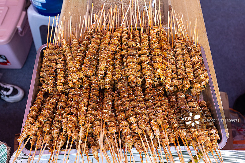 烤面筋图片素材