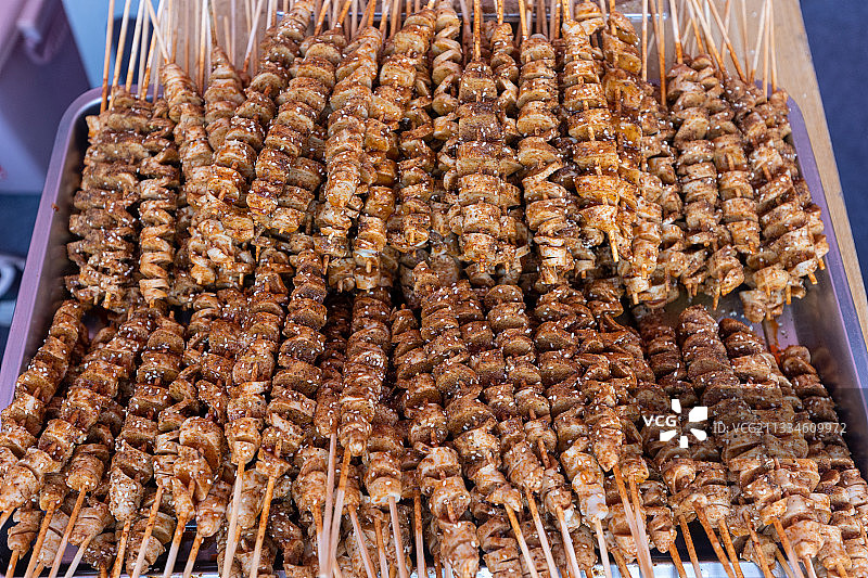 烤面筋图片素材