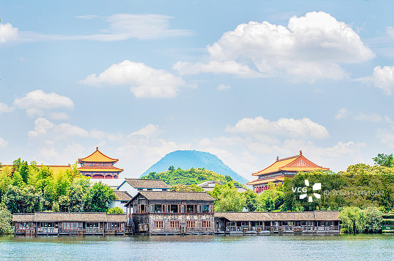 明清宫苑建筑图片素材