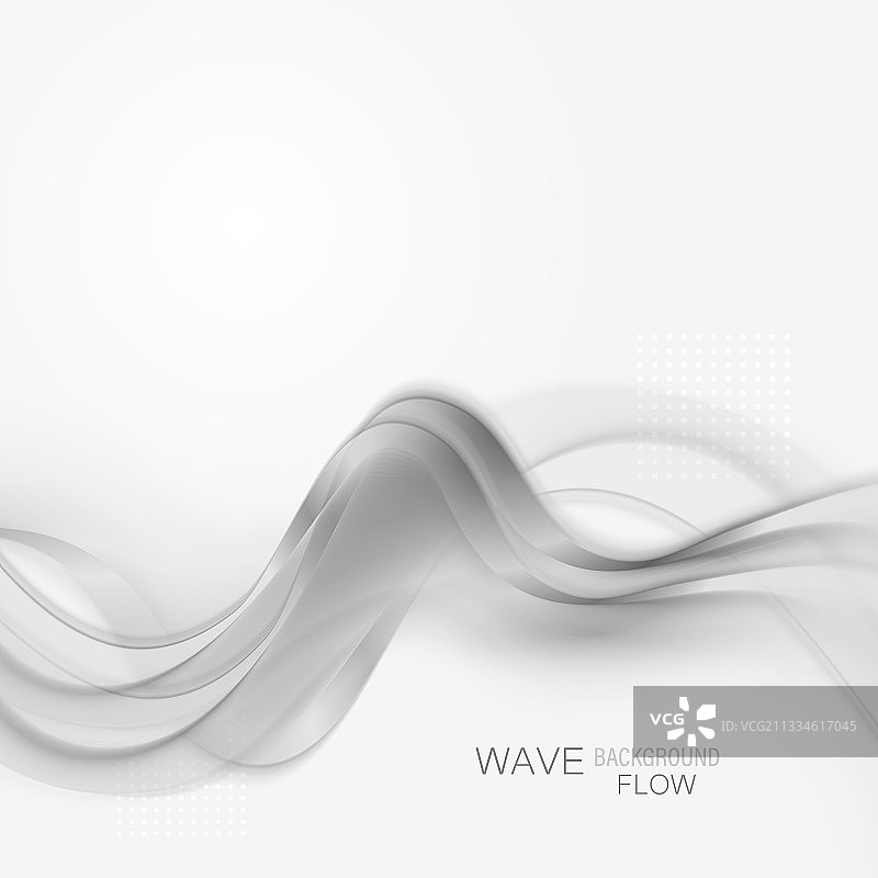 抽象旋转波浪烟雾边框版式图片素材