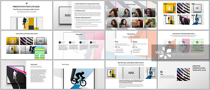 网站设计演示的模板图片素材