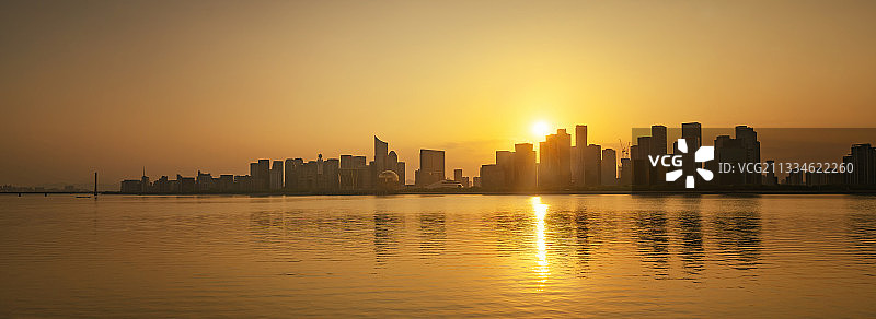 钱塘江钱江新城图片素材