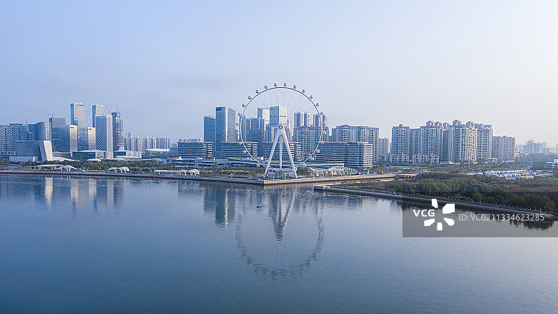 湾区之镜图片素材