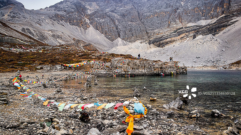 五色海图片素材