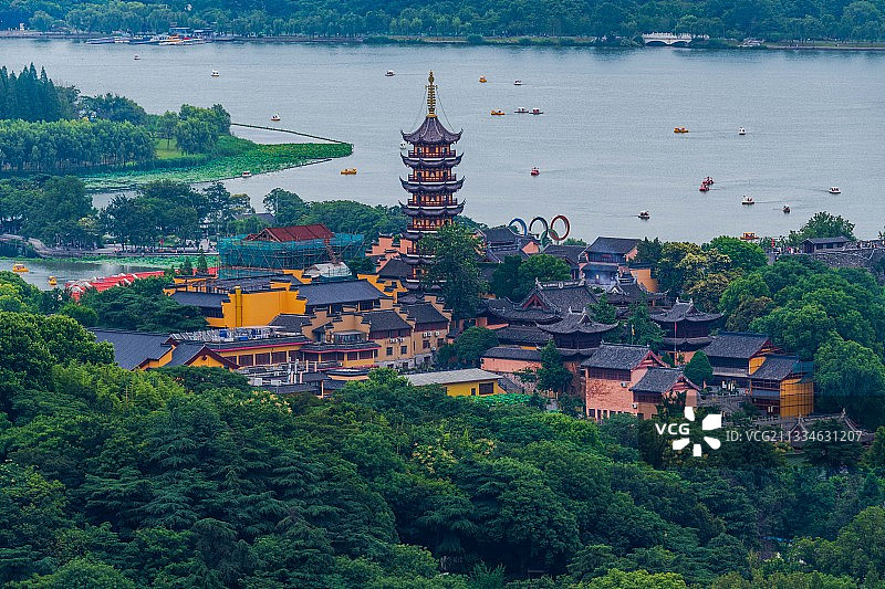 鸡鸣寺，江苏南京图片素材