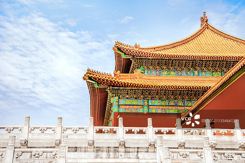 宫殿一角图片素材