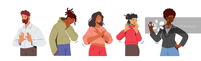 多种族男女角色合集图片素材