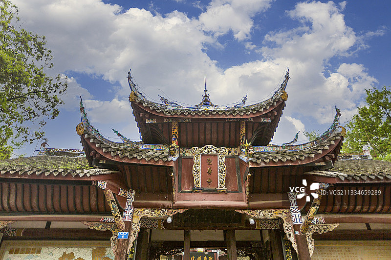 重庆大足圣寿寺山门图片素材