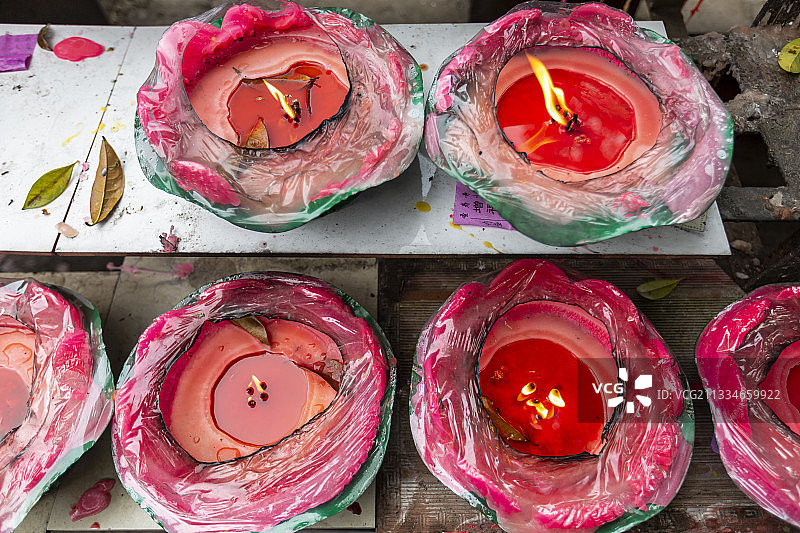 重庆大足圣寿寺千佛灯图片素材