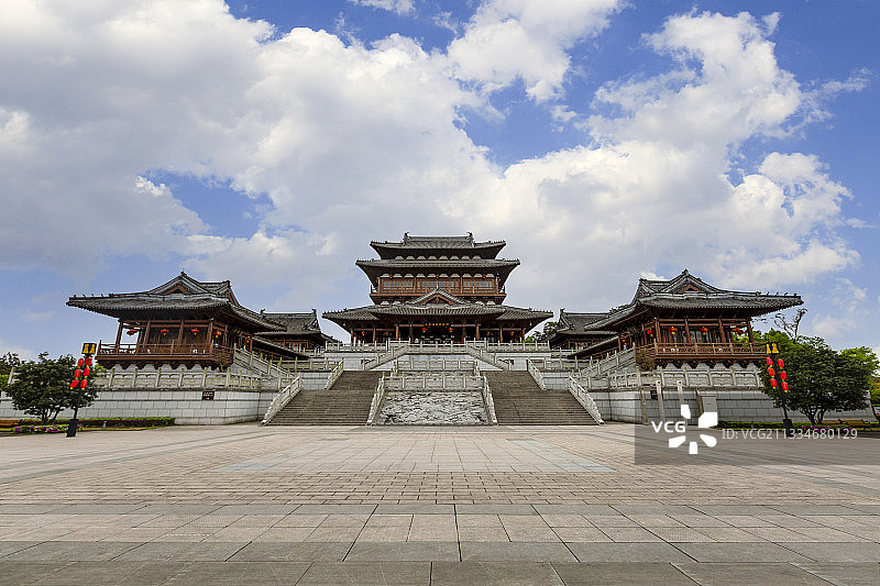 重庆宝顶山大足石刻博物馆图片素材