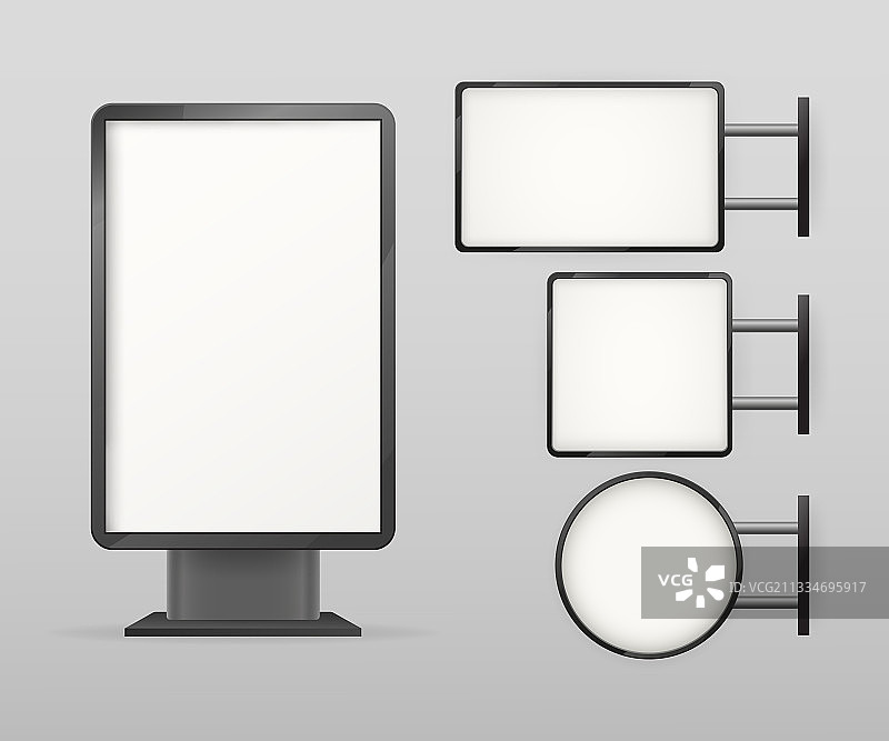 适用于任何办公用途的灯箱设计图片素材