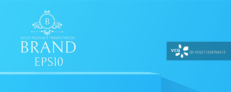 柔光场景货架的空旷工作室图片素材