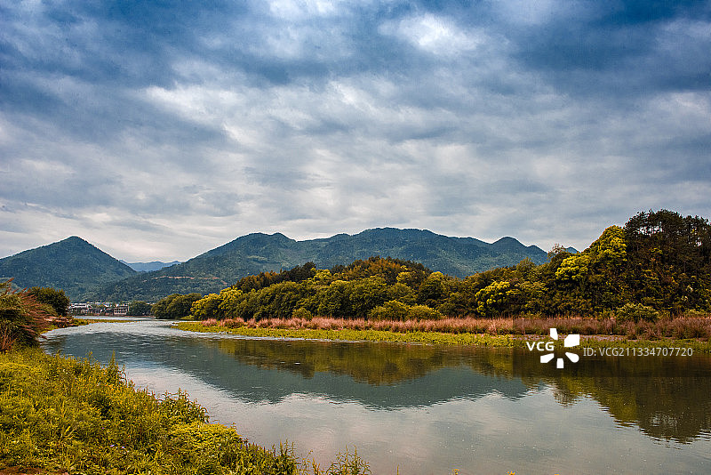 浙江 丽水 古堰画乡图片素材