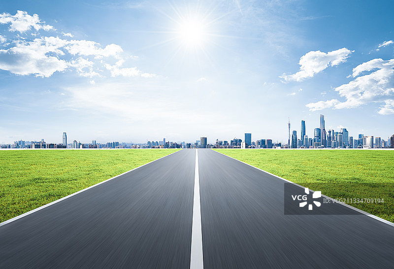 透视道路图片素材