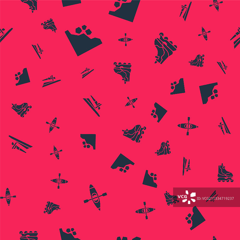 皮划艇或独木舟滑坡滑翔机素材图片素材