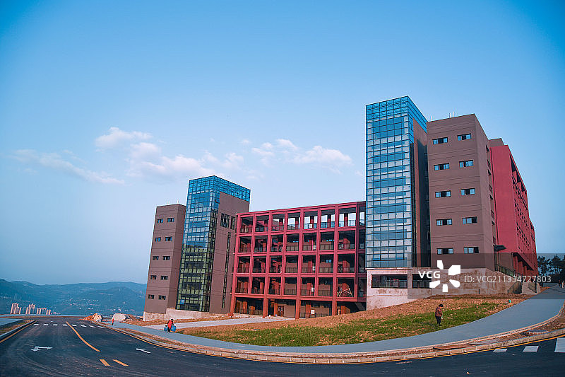 重庆三峡学院博学楼图片素材