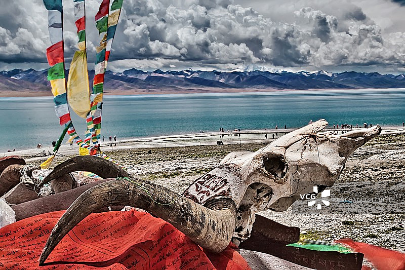 西藏 纳木错图片素材