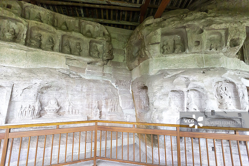 重庆大足石刻之北山石刻图片素材