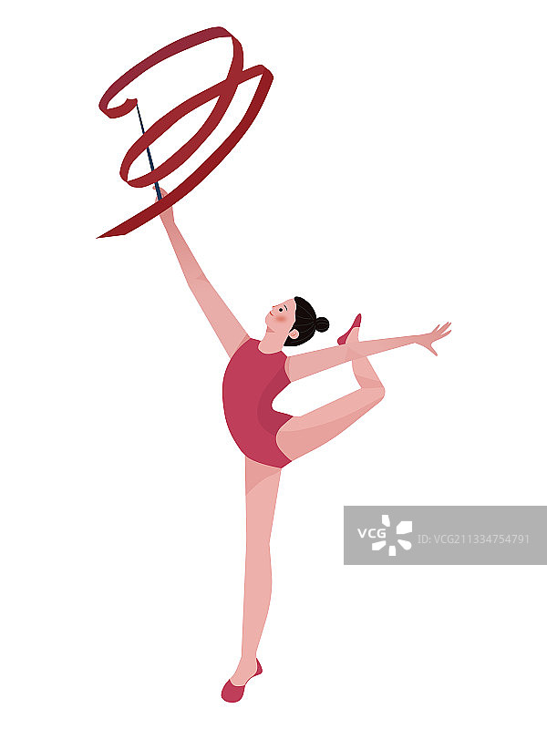 艺术体操图片素材