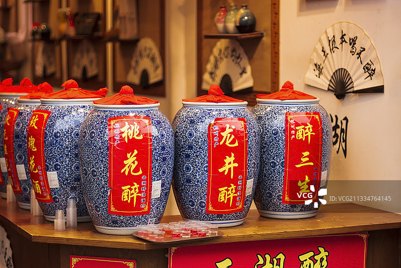 西湖醉 醉三生- -杭州河坊街图片素材