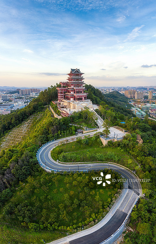 佛山里水展旗楼图片素材
