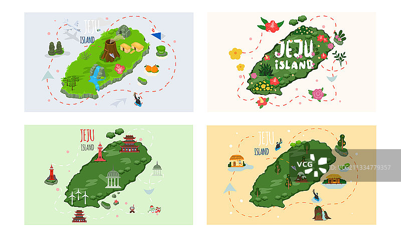 欢迎来到韩国济州岛传统风图片素材