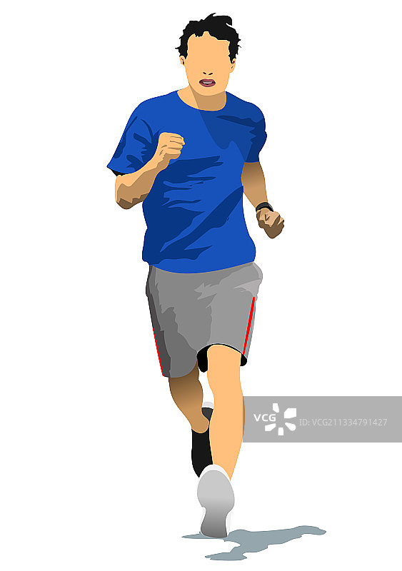 赛跑运动田径图片素材