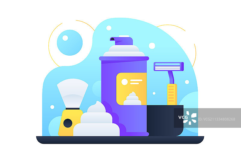 男士护理产品图片素材