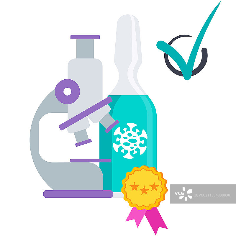 疫苗研发迅速但安全可靠图片素材