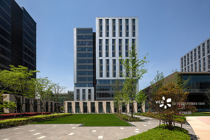 新的创业办公园区图片素材