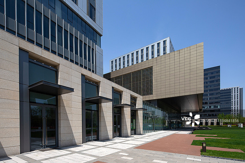 新的创业办公园区图片素材