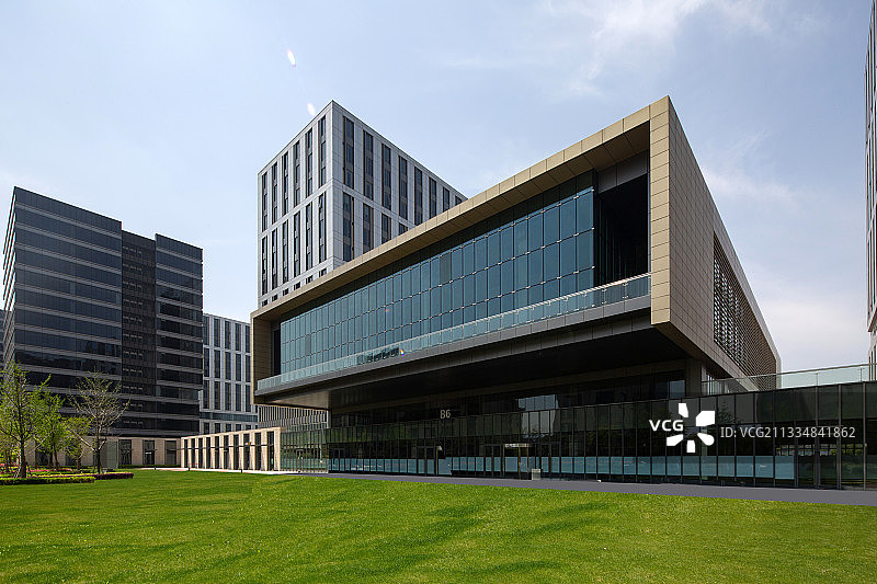 新的创业办公园区图片素材