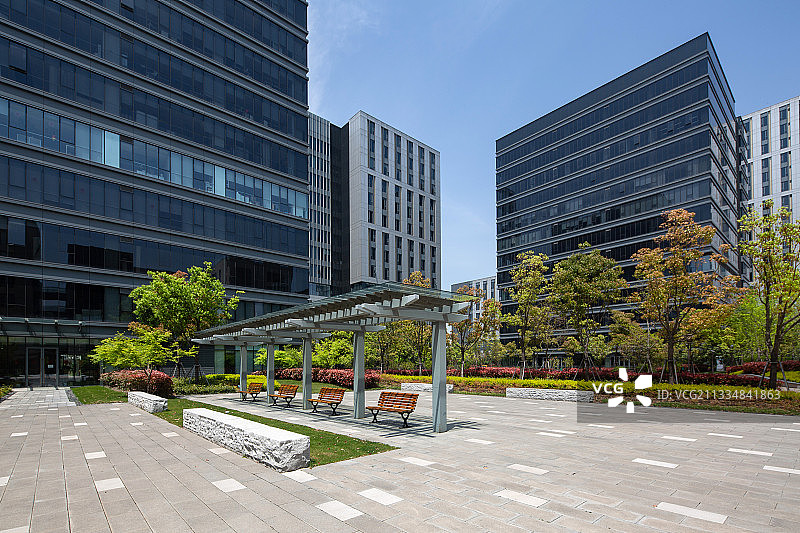 新的创业办公园区图片素材