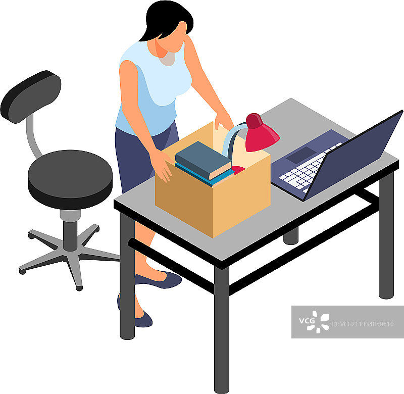 移动工作场所构图图片素材