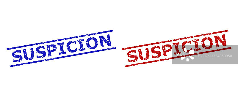 带有不洁表面的怀疑印章图片素材