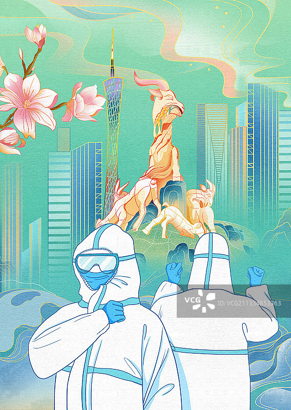 为抗击疫情的最美医护人员图片素材