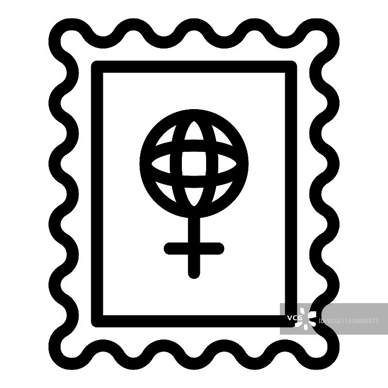 国际妇女节相关印章图标图片素材