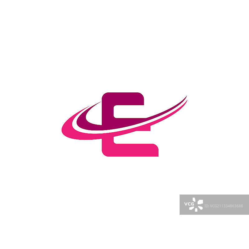 字母E标志图标设计图片素材