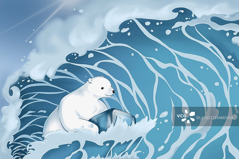 海浪图片素材