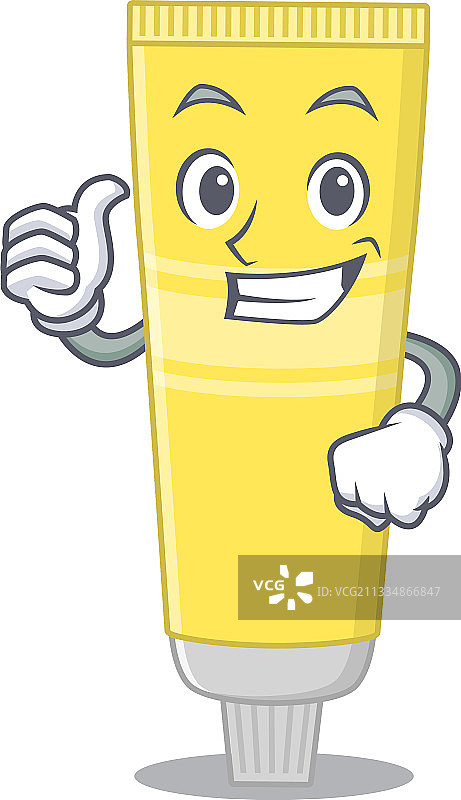 卡通染发剂人物，OK手势图片素材