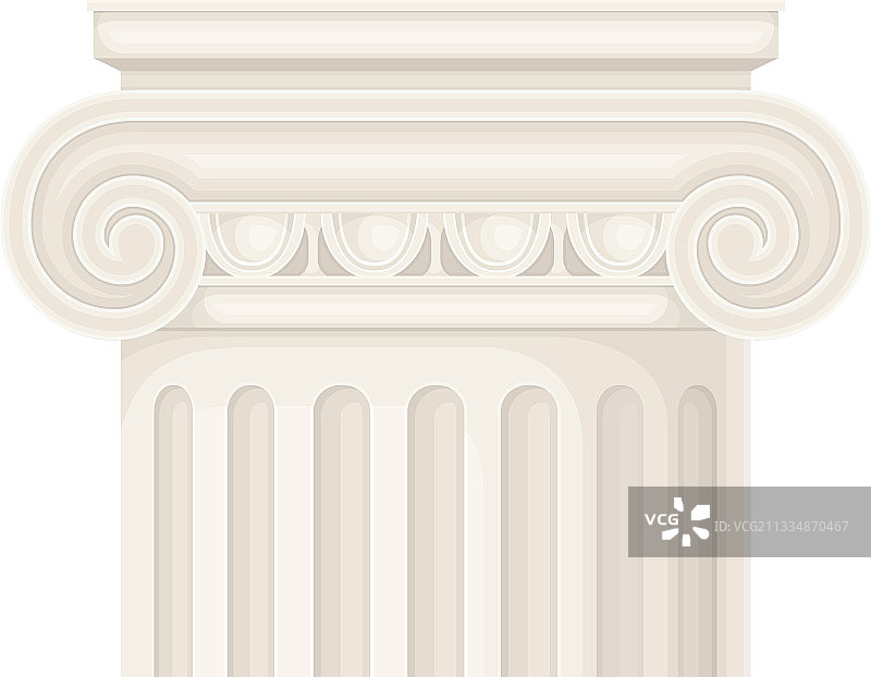 古董石柱或柱子元素图片素材