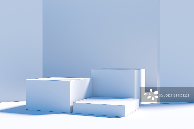 3D现代简洁电子商务展示空间背景图片素材