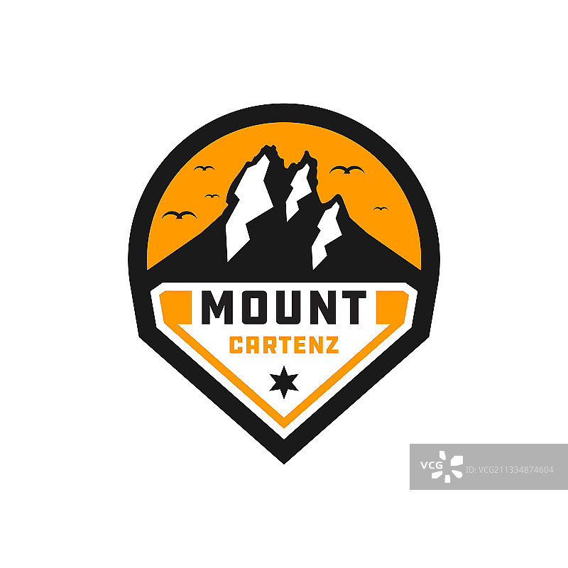 巴布亚查茨山标志图片素材