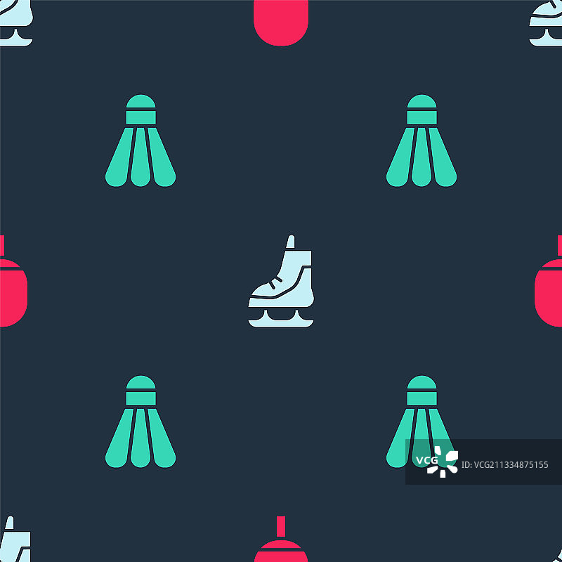 乒乓球拍、溜冰鞋图片素材