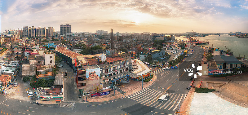 顺德容桂鱼人码头图片素材