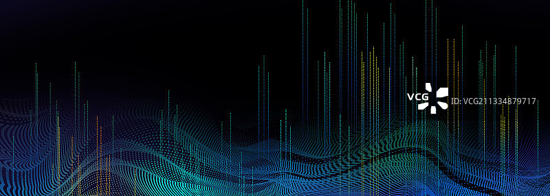 抽象粒子背景图片素材