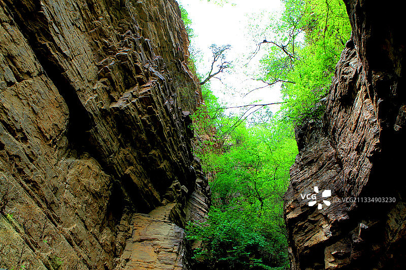 中国河北井陉苍岩山风光图片素材